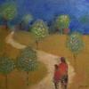 The Winding Path - Sold
18x18"
Oil/Mixed Media
Holly Irwin, artist