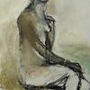 Seated Nude 2
14x11"
Mixed Media