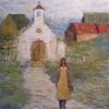 Chapel by the Sea - SOLD
24x24"
Oil & Mixed Media
Holly Irwin, artist