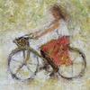 The Cyclist, SOLD
16x20"
Oil & Mixed Media
Holly Irwin, artist