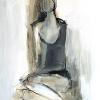 Shy
14x11"
mixed media on paper