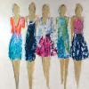Catwalk
36x36"
mixed media on canvas