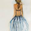 Senorita
24x18"
mixed media on paper