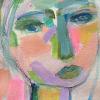 Winsome
7.5x5.5"
mixed media, matted